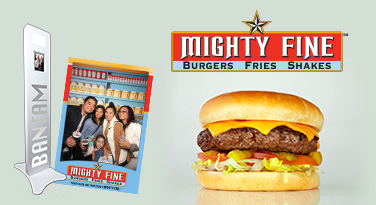 PRESS RELEASE- Mighty Fine Burgers Beefs up its Social Engagement  with Social Flash Media’s Photo Kiosks